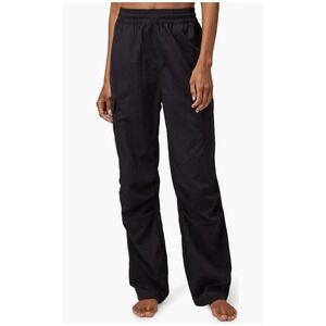 NEW! Spiritual Gangster Women's Journey Cargo Track Pants Black Size Small $128‎